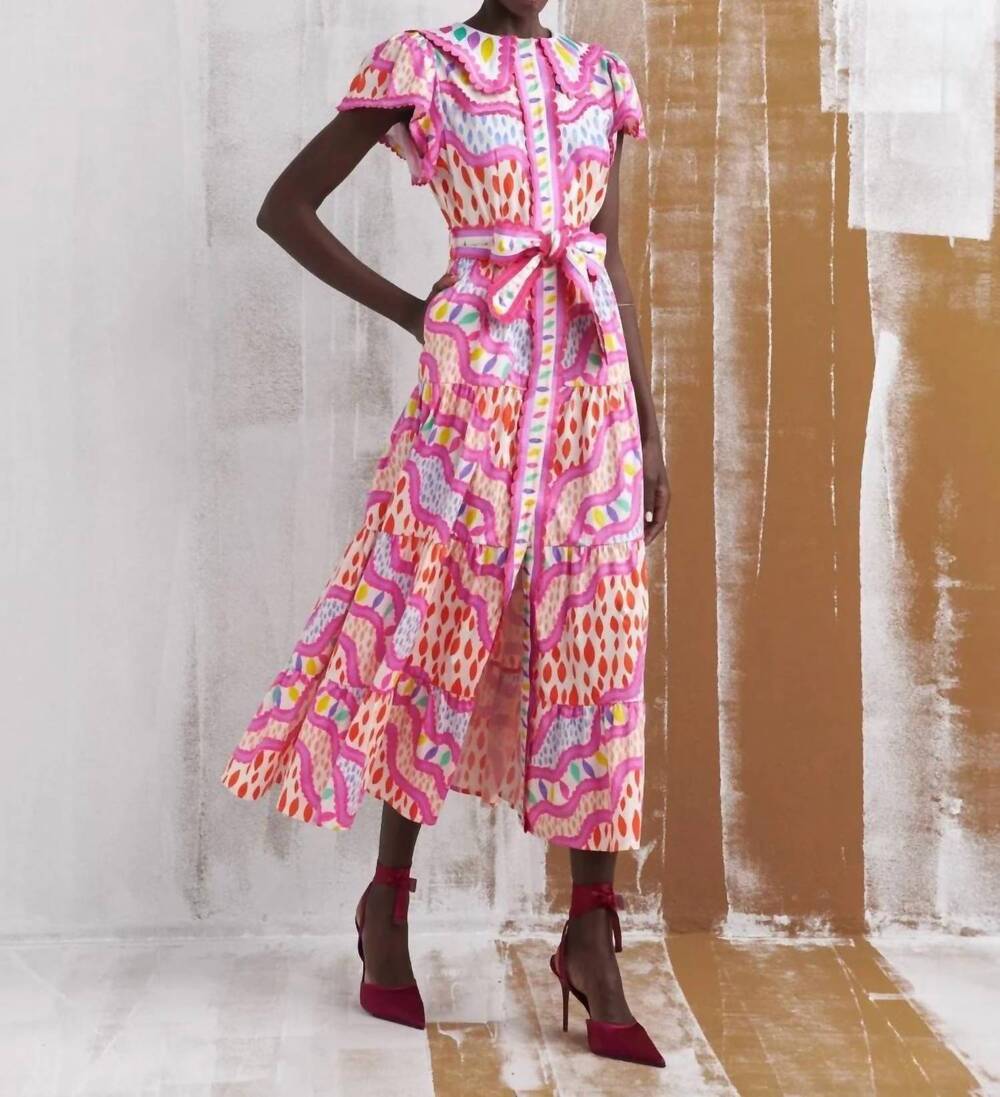 NEW CELIA B omera dress in pink